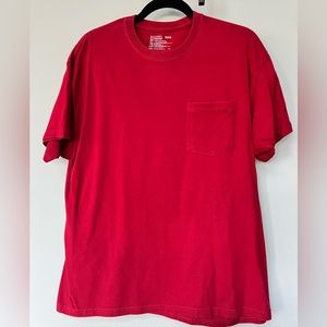 Men’s Hanes Cotton Short Sleeve T-Shirt | M